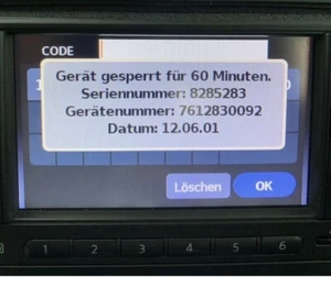 CODICE SBLOCCO AUTORADIO-NAVIGATORI NISSAN - CLARION - BOSCH TUTTI I MODELLI - Imagen 1 de 3