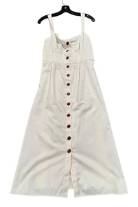NEW ba&sh Womens Cybelle Button-Up Cotton Sundress White Size Small S NWT - Picture 1 of 3