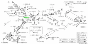 Tubo convertidor de cubierta delantero izquierdo para: Subaru Impreza GRB GVB STI 08-14 - Imagen 1 de 1