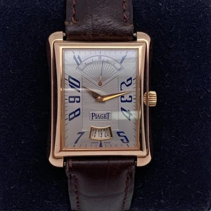 Piaget Emperador Date Retrograde P10109 Automatic 18K Rose Gold Watch - Picture 1 of 10