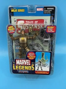 Marvel Legends Iron Man variante oro prima apparizione serie Mojo 2006 Toy Biz  - Foto 1 di 2