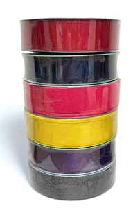 New! Makers Mark Assorted wire edge Ribbon solid colors crafting 1.5"x50yds - Picture 1 of 4