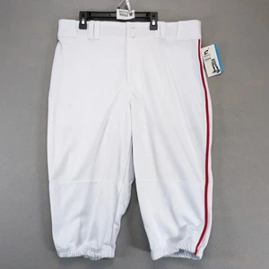 Pantalones de béisbol softbol Champro Knicker para hombre L calce suelto blanco rojo a rayas nuevos con etiquetas - Imagen 1 de 10