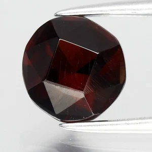 π 1.69ct VS Semi-Round Brilliant Natural Reddish Orange Garnet - Tanzania Gem - Picture 1 of 4