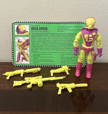 Gi Joe (Mega Vipers) Mega Marines 1993 con algunos accesorios - no completo Foto 1 de 4