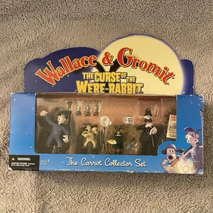McFarlane Toys Wallace & Gromit Curse Of Were Coniglio Carota Set Figure da Collezione - Foto 1 di 16