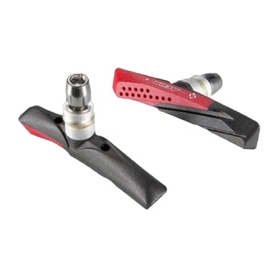 Acor Dual Compound V-Brake Pads for MTB Hybrid Bikes 1 Pair Brake Shoes - Image 1 of 4