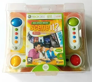 XBox 360 Scene It Box Office Smash Game with Wireless Controllers, Sensor & Game - Picture 1 of 16