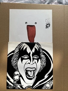 Kiss- Killer/ I Love It Loud - 7 Inch Single Movable Tongue Cover - Picture 1 of 4