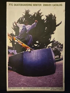 FTC Skateboarding Skateboard Catalog Winter 2000 2001 Karl Watson - Foto 1 di 1
