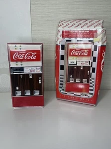 Vintage 1996 Coca Cola Mini Vending Machine Bank Tested Working Music & Lights - Picture 1 of 10
