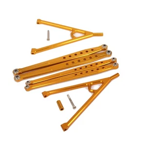 F&R Chassis Linkage Lower Suspension Link Rod Y-link For RC 1/10 Axial SCX10 - Imagen 1 de 5