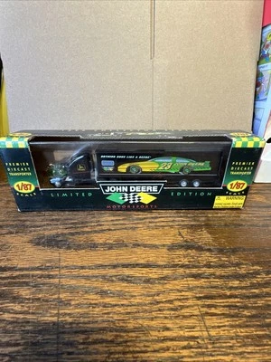1996 JOHN DEERE NASCAR Premier Diecast TRANSPORTER  Limited Edition Chad Little — 第 1/4 张图片