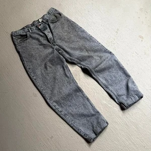 Pantalones de mezclilla vintage Brittania gris lavado ácido 34x30 para hombre - Imagen 1 de 7