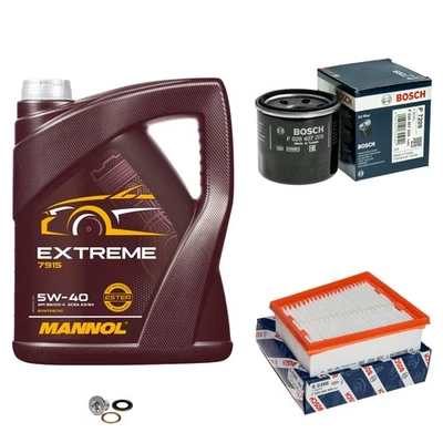 BOSCH Paquete de Inspección 5 L MANNOL Extreme 5W-40 para Renault Grand Scénic III - Imagen 1 de 4