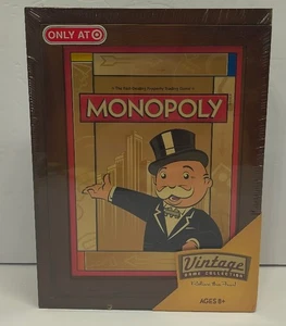 Colección de juegos vintage Monopoly Hasbro 2009 The Parker Brothers Mr. Monopoly - Imagen 1 de 10