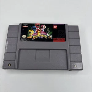 Mighty Morphin Power Rangers (Super Nintendo Entertainment System, SNES) READ - Picture 1 of 10