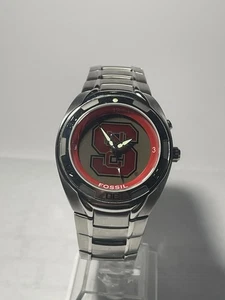 Reloj Kaleido Stanford Cardinal NCAA Acero Inoxidable por Fossil NUEVO - Imagen 1 de 8