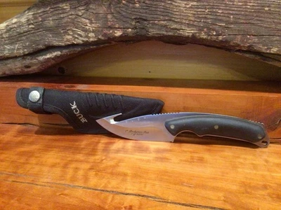 Vintage BUCK USA 693 Alpha Hunter Fixed Blade Gut Hook /Sheath First Run Limited - Image 1 of 4