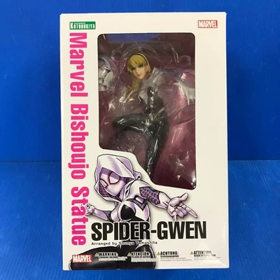 Figura Spider-Gwen Bishoujo 1er lanzamiento Kotobukiya Marvel EE. UU. Impuestos incluidos Foto 1 de 4