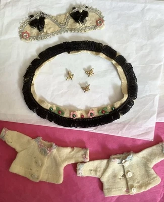 Muñeca Madame Alexander Wendy de colección piezas probabilidades y extremos botones adornos flores años 50 Foto 1 de 4