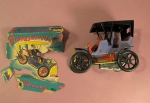 Vintage Modern Toys Old Fashioned Car No. 2 Lever Action Tin Toy Japan - Picture 1 of 10