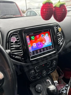 Radio estéreo GPS + cámara para Jeep Compass 2018-2021 8,4" Android 14 CarPlay Foto 1 de 4
