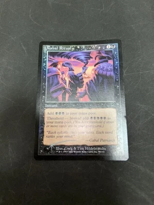 Mtg Cabal Ritual English Foil 4 - Image 1 of 3