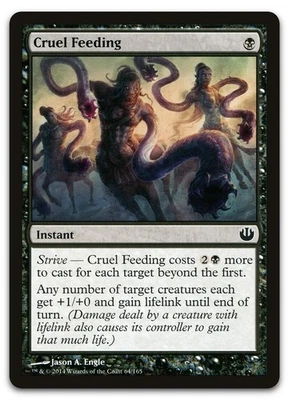 Cruel Feeding #64 (NM) Journey Into Nyx JOU Magic MTG - Image 1 of 2