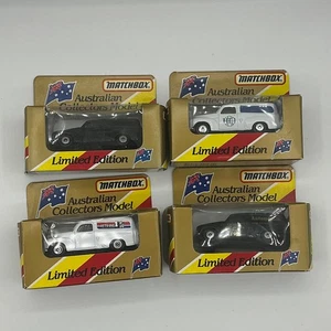 Matchbox FJ Holden Panel Van Lot of 4 Australian Collectors Model - Picture 1 of 8