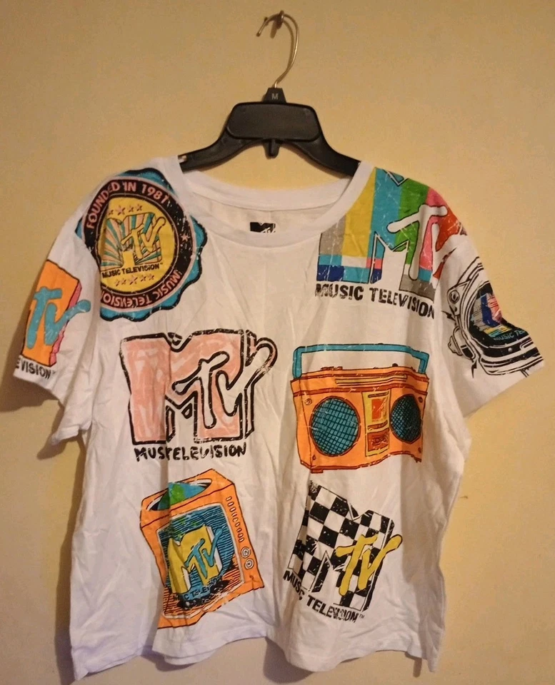 MTV женщина половина футболка 1 X - Изображение 1 из 4