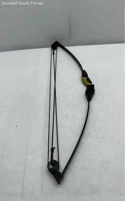 Equipamento esportivo Barnett preto amarelo LIL Banshee composto arco e flecha - Imagem 1 de 4