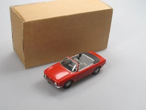 Barnini 1965 Alfa Romeo Giulia GTC Cabriolet Touring rot Kit built 1:43 - Picture 1 of 6