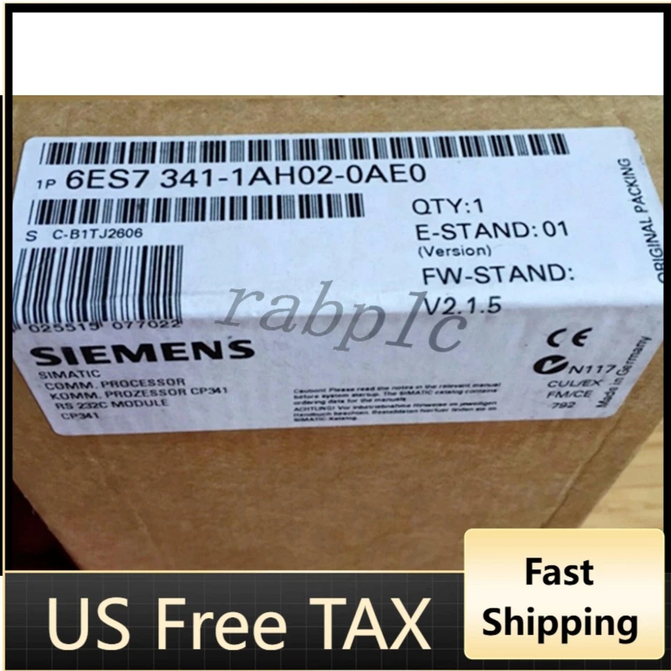 Siemens 6ES73411AH020AE0 Processor/Controller