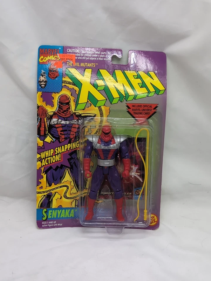 1994 ToyBiz Marvel X-men The Evil Mutants Whip Snapping Action Senyaka 49389
