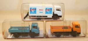 3x Roskopf 436, 477 camion, Mercedes 814 Schöller, auto d'epoca, H0, 1:87 - Foto 1 di 5