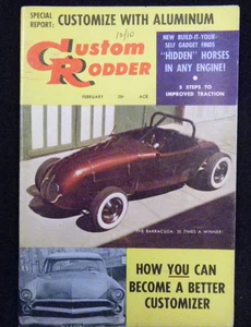 CUSTOM RODDER MAGAZINE February 1958 THE BARRACUDA  - Bild 1 von 1