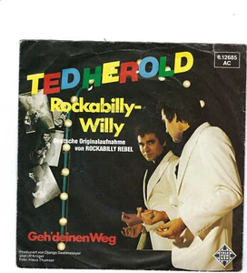 Ted Herold - Rockabilly-Willy Single 7" Vinyl,  VG ++ - Foto 1 di 2