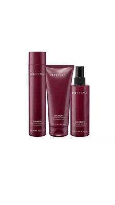 Cotril Colorlife Shampoo 300ml Mask 200ml Leave-In Spray 200ml Illumina Colore