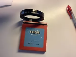 Kalcor SERIE 8 Viii Objektiv Filter Halter Adapter Metallring 58 mm- - Bild 1 von 1