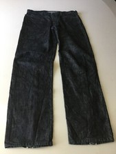 NEIL BARRETT Men's Biker Motorcycle Jeans Dark Wash Size 36 Zip Back Jeans Italy