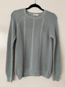 PAPAYA Women Sage Green Long Sleeve Knitted Jumper Size M - Picture 1 of 24