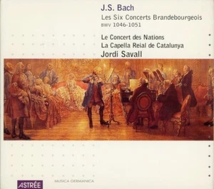 BACH les six concertos brandebourgeois JORDI SAVALL / 2 CD DIGIPACK 2000 - Imagen 1 de 2