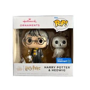 Hallmark 2022 Funko Pop Harry Potter und Hedwig Christmas Ornament Neu - Bild 1 von 2