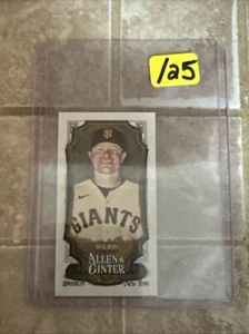 Logan Webb 2024 Topps Allen & Ginter Mini Brooklyn Back 5/25 #191 - Picture 1 of 2