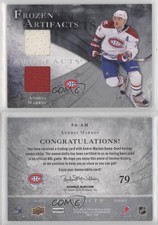 2010-11 Upper Deck Artifacts Frozen Jersey Silver /50 Andrei Markov #FA-AM