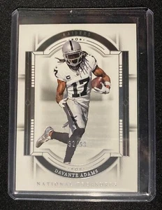Davante Adams #92/99 - 2023 Panini National Treasures - Las Vegas Raiders - Bild 1 von 2
