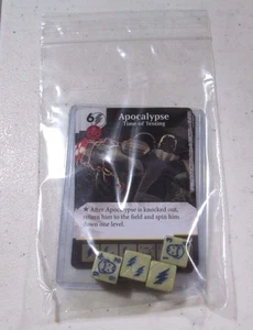 Marvel Dice Masters Uncanny X-Men APOCALYPSE Set RARE Uncommon CUR + 4 Würfel - Bild 1 von 1