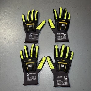 Ansell Ringers® Nitril Half-Dipped Anti-Impact Handschuhe R-840 Größe 9 2 Stück - Bild 1 von 2