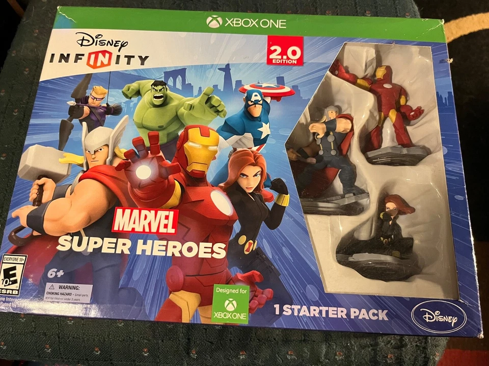 Disney Infinity: Marvel Super Heroes (2.0 Edition) Starter Pack (Microsoft Xbox One, 2014)